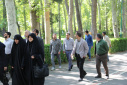 اردوی بازدید از کاخ موزه مجموعه سعدآباد