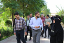 بازدید پرسنل ایثارگر دانشگاه علامه طباطبائی از نمایشگاه هوا فضا