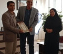 تقدیر و تشکر از استاد مشاور دانشجویان شاهد و ایثارگر دانشکده تربیت بدنی و علوم ورزشی