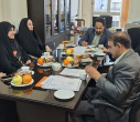 جلسه هم اندیشی مدیر شاهد و ایثارگر دانشگاه علامه طباطبائی با مدیر محترم امور دانشجویی اداره کل بنیاد شهید تهران بزرگ