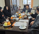 جلسه هم اندیشی مدیر شاهد و ایثارگر دانشگاه علامه طباطبائی با مدیر محترم امور دانشجویی اداره کل بنیاد شهید تهران بزرگ