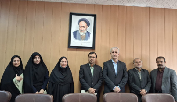 تقدیر و تشکر از استاد مشاور دانشجویان شاهد و ایثارگر دانشکده حقوق و علوم سیاسی