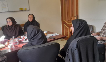 نشست صمیمانه مدیر و کارشناس امور شاهد وایثارگر با رئیس آموزش و کارشناسان دانشکده روانشناسی